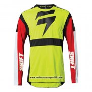 2020 Motocross Ciclismo Maglie Shift Manica Lunga Giallo