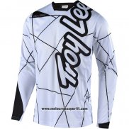 2020 Motocross Ciclismo Maglie TLD Manica Lunga Bianco