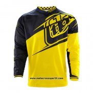 2020 Motocross Ciclismo Maglie TLD Manica Lunga Giallo