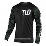 2020 Motocross Ciclismo Maglie TLD Manica Lunga Nero