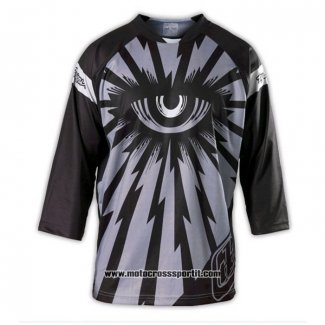 2020 Motocross Ciclismo Maglie TLD Manica Lunga Nero