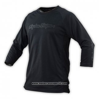 2020 Motocross Ciclismo Maglie TLD Manica Lunga Nero