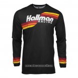 2020 Motocross Ciclismo Maglie Thor Manica Lunga Nero