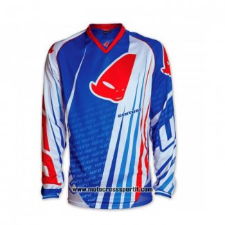 2020 Motocross Ciclismo Maglie UFO Manica Lunga Blu