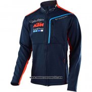 2020 Motocross Ciclismo Maglione KTM Manica Lunga Scuro Blu