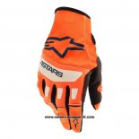 2021 Motocross Ciclismo Alpinestars Guanti Dita Lunghe Arancione