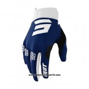 2021 Shot Motocross Ciclismo Guanti Dita Lunghe Blu