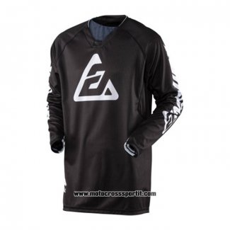 2020 Motocross Ciclismo Maglie Answer Manica Lunga Nero