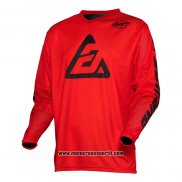 2020 Motocross Ciclismo Maglie Answer Manica Lunga Rosso