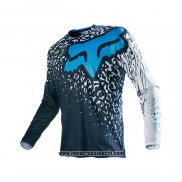 2020 Motocross Ciclismo Maglie FOX Manica Lunga Blu