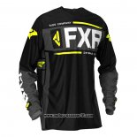 2020 Motocross Ciclismo Maglie FXR Manica Lunga Nero