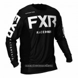 2020 Motocross Ciclismo Maglie FXR Manica Lunga Nero