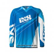 2020 Motocross Ciclismo Maglie IXS Manica Lunga Blu