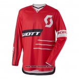 2020 Motocross Ciclismo Maglie Scott Manica Lunga Rosso