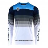 2020 Motocross Ciclismo Maglie TLD Manica Lunga Bianco