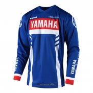 2020 Motocross Ciclismo Maglie TLD Manica Lunga Blu