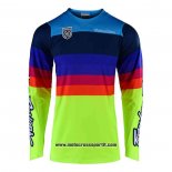 2020 Motocross Ciclismo Maglie TLD Manica Lunga Giallo