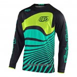 2020 Motocross Ciclismo Maglie TLD Manica Lunga Verde Giallo