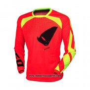 2020 Motocross Ciclismo Maglie UFO Manica Lunga Rosso