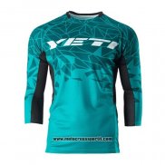 2020 Motocross Ciclismo Maglie Veti Manica Lunga Azzurro