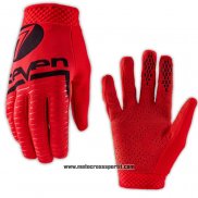 2020 Motocross Ciclismo Seven Guanti Dita Lunghe Rosso