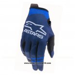 2021 Motocross Ciclismo Alpinestars Guanti Dita Lunghe Blu