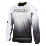 2021 Motocross Ciclismo Maglie Klim Manica Lunga Bianco Nero