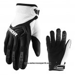 2021 Motocross Ciclismo Thor Guanti Dita Lunghe Bianco