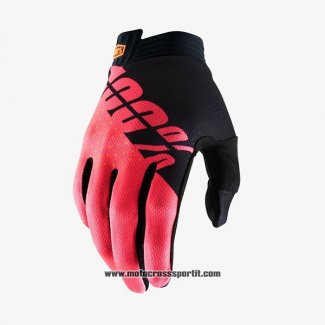 2020 Motocross Ciclismo 100 Guanti Dita Lunghe Rosa