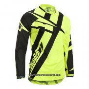 2020 Motocross Ciclismo Maglie AXO Manica Lunga Giallo