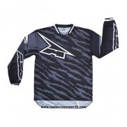 2020 Motocross Ciclismo Maglie AXO Manica Lunga Nero