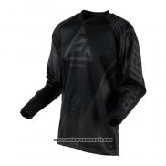 2020 Motocross Ciclismo Maglie Answer Manica Lunga Nero