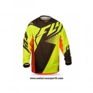 2020 Motocross Ciclismo Maglie FLY Manica Lunga Giallo