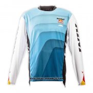 2020 Motocross Ciclismo Maglie Kini Manica Lunga Blu