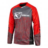 2020 Motocross Ciclismo Maglie Klim Manica Lunga Rosso