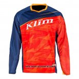 2020 Motocross Ciclismo Maglie Klim Manica Lunga Rosso