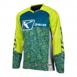 2020 Motocross Ciclismo Maglie Klim Manica Lunga Verde Giallo