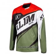 2020 Motocross Ciclismo Maglie Klim Manica Lunga Verde