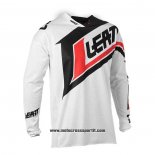 2020 Motocross Ciclismo Maglie Leatt Manica Lunga Bianco