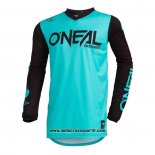 2020 Motocross Ciclismo Maglie Oneal Manica Lunga Azzurro