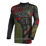 2020 Motocross Ciclismo Maglie Oneal Manica Lunga Verde