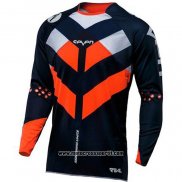 2020 Motocross Ciclismo Maglie Seven Manica Lunga Nero