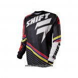 2020 Motocross Ciclismo Maglie Shift Manica Lunga Nero