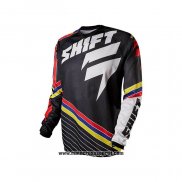 2020 Motocross Ciclismo Maglie Shift Manica Lunga Nero