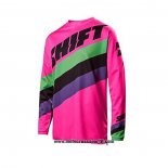 2020 Motocross Ciclismo Maglie Shift Manica Lunga Rosa