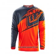 2020 Motocross Ciclismo Maglie TLD Manica Lunga Arancione