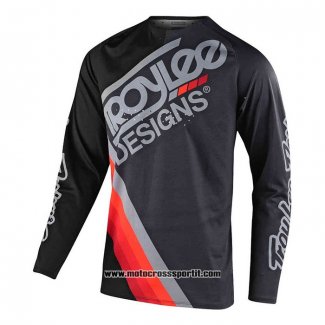 2020 Motocross Ciclismo Maglie TLD Manica Lunga Nero