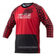 2020 Motocross Ciclismo Maglie TLD Manica Lunga Rosso