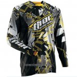 2020 Motocross Ciclismo Maglie Thor Manica Lunga Nero