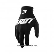 2021 Shot Motocross Ciclismo Guanti Dita Lunghe Bianco